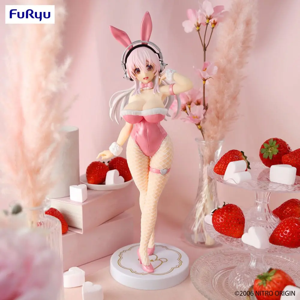 Super Sonico PVC Statue Super Sonico Pink Ver. 30 cm termékfotó