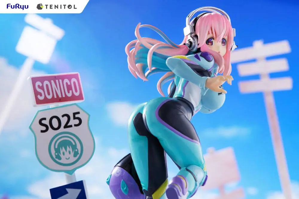 Super Sonico Tenitol PVC Statue Super Sonico 19 cm product photo