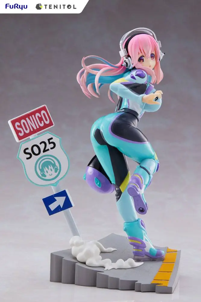 Super Sonico Tenitol PVC Statue Super Sonico 19 cm product photo