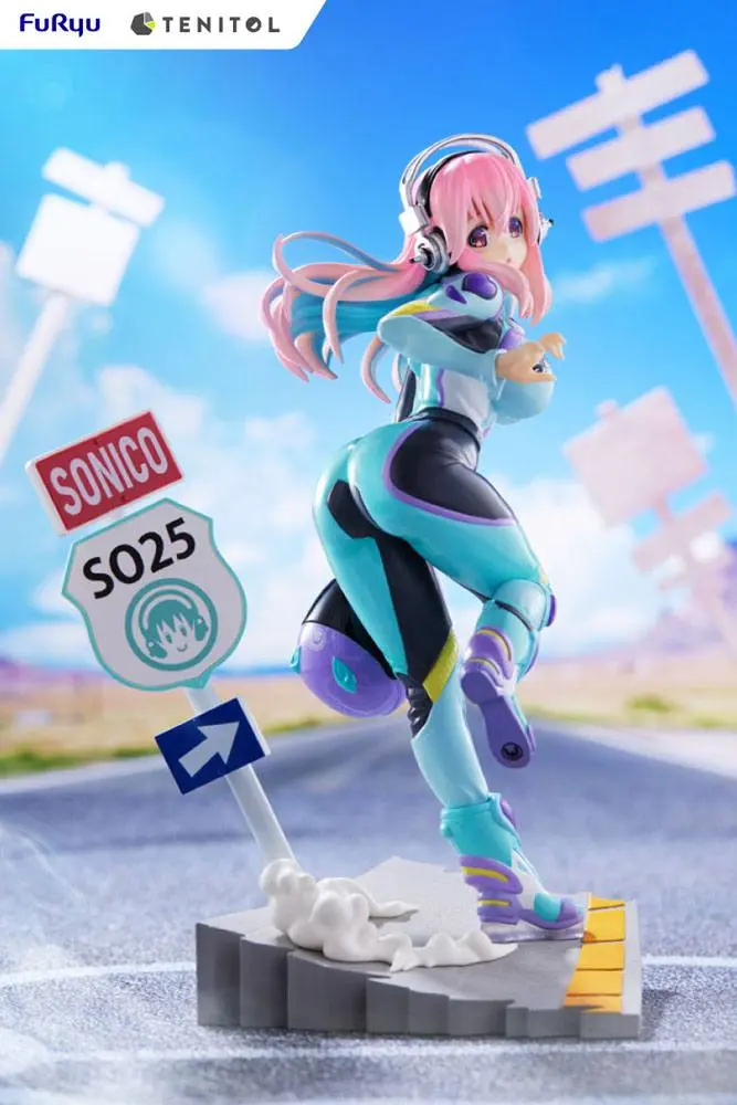 Super Sonico Tenitol PVC Statue Super Sonico 19 cm product photo