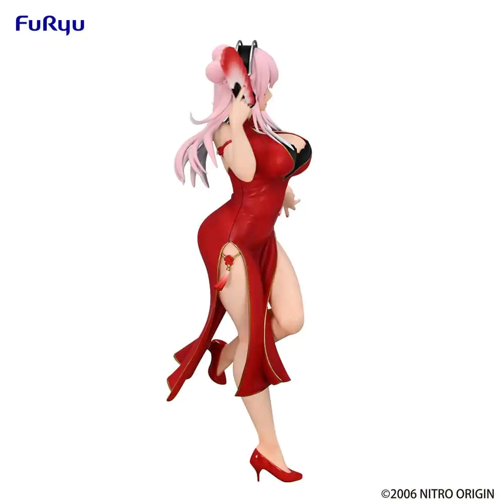 Super Sonico Trio-Try-iT PVC Statue China Dress Ver. 21 cm product photo