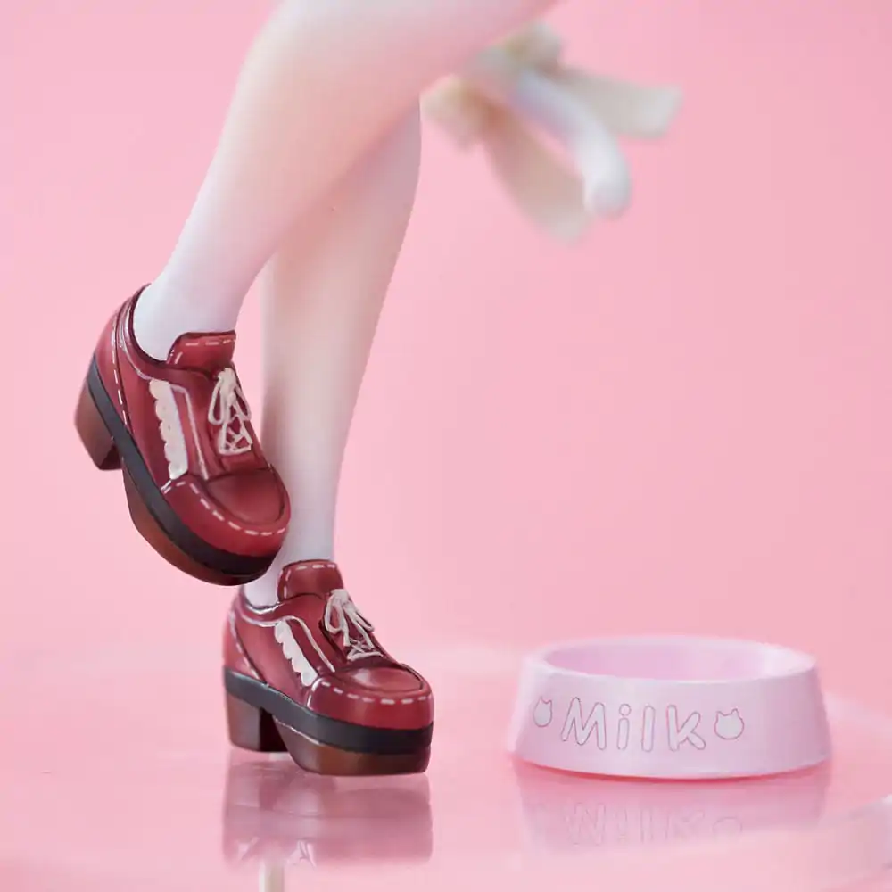 Super Sonico PVC Statue Super Sonico White Cat Ver. 27 cm product photo