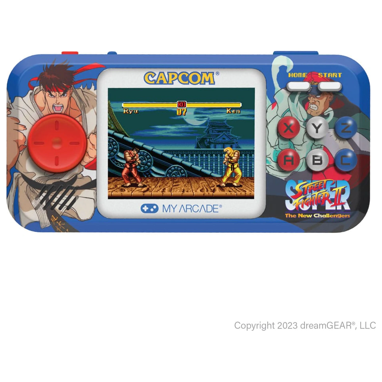 Super Street Fighter II Portable Gaming System Pocket Player Pro  product photo
