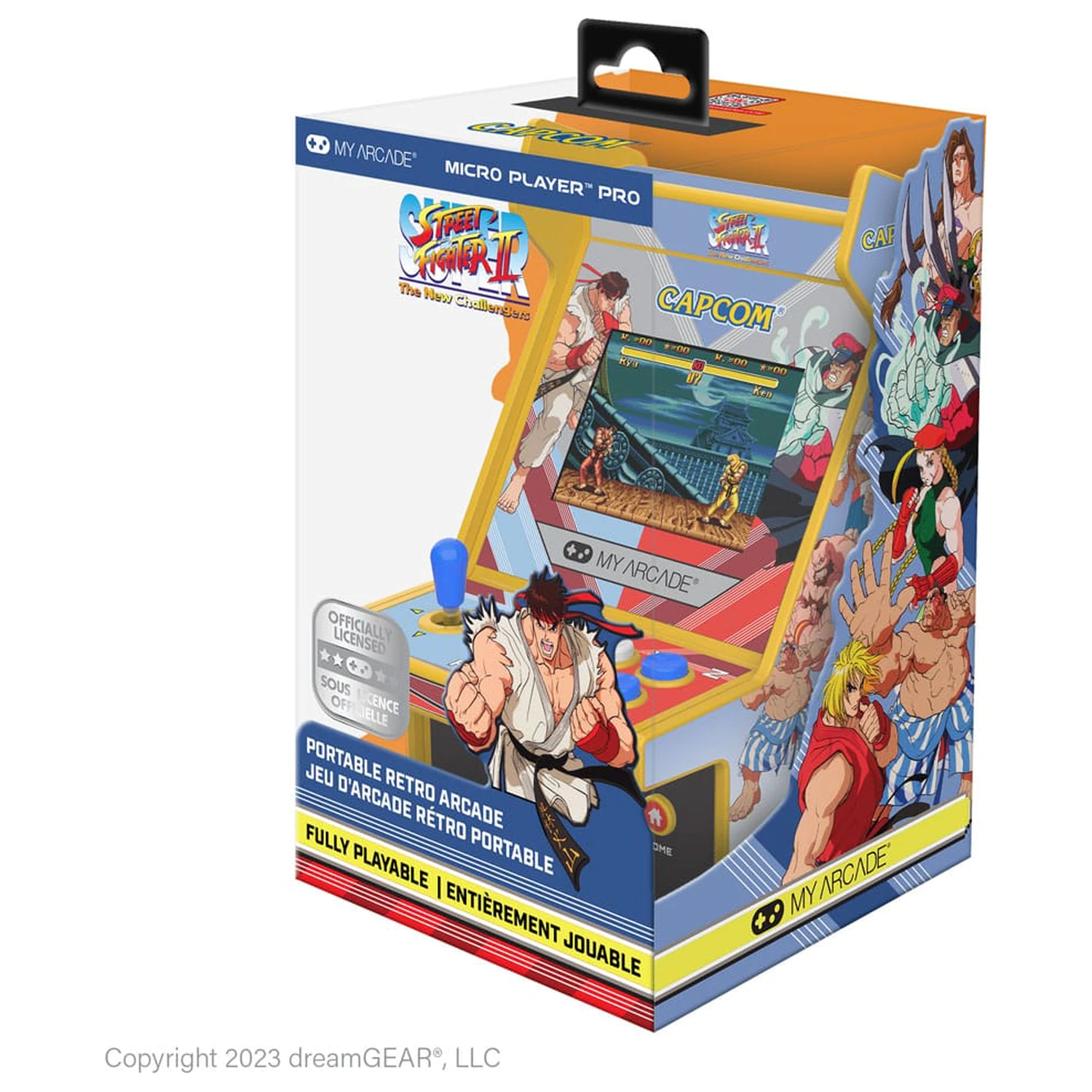 Super Street Fighter II Portable Retro Arcade Micro Player Pro  product photo