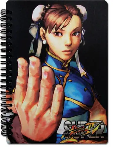 Super Street Fighter IV Notebook Chun Li &amp; Cammy product photo