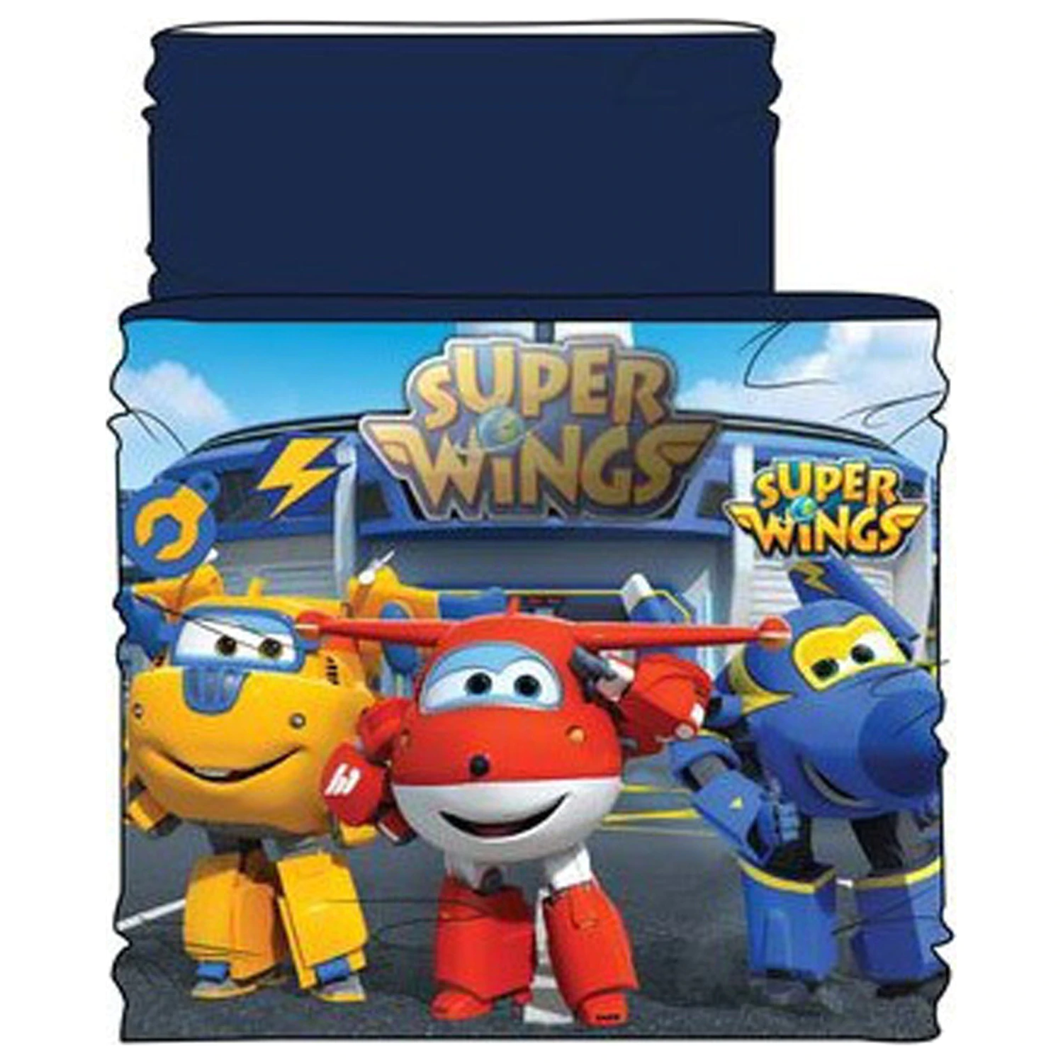 Super Wings Blue Kids' Scarf, Snood product photo