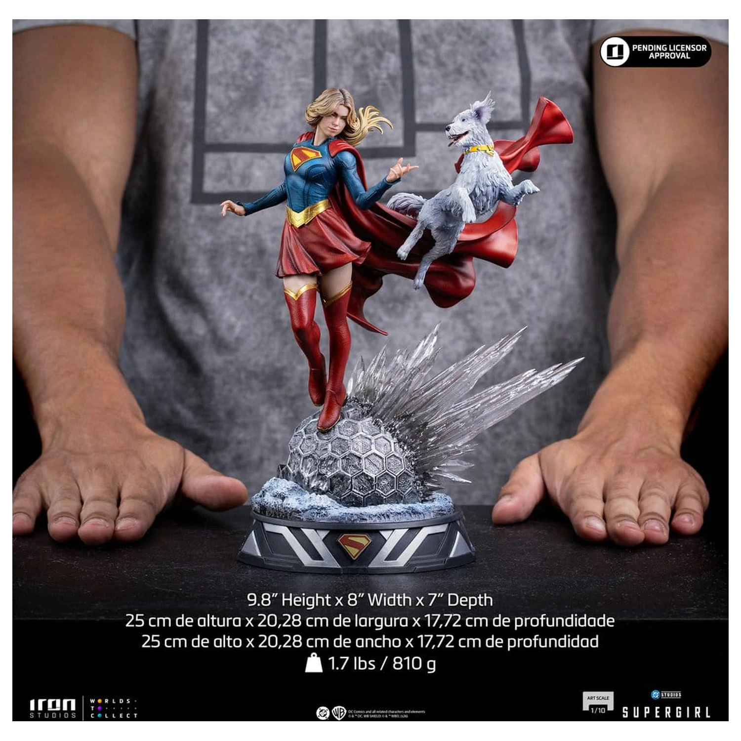 Supergirl (2026) Art Scale Statue 1/10 Supergirl 25 cm product photo