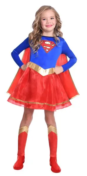 Supergirl Costume Age 8-10 product photo