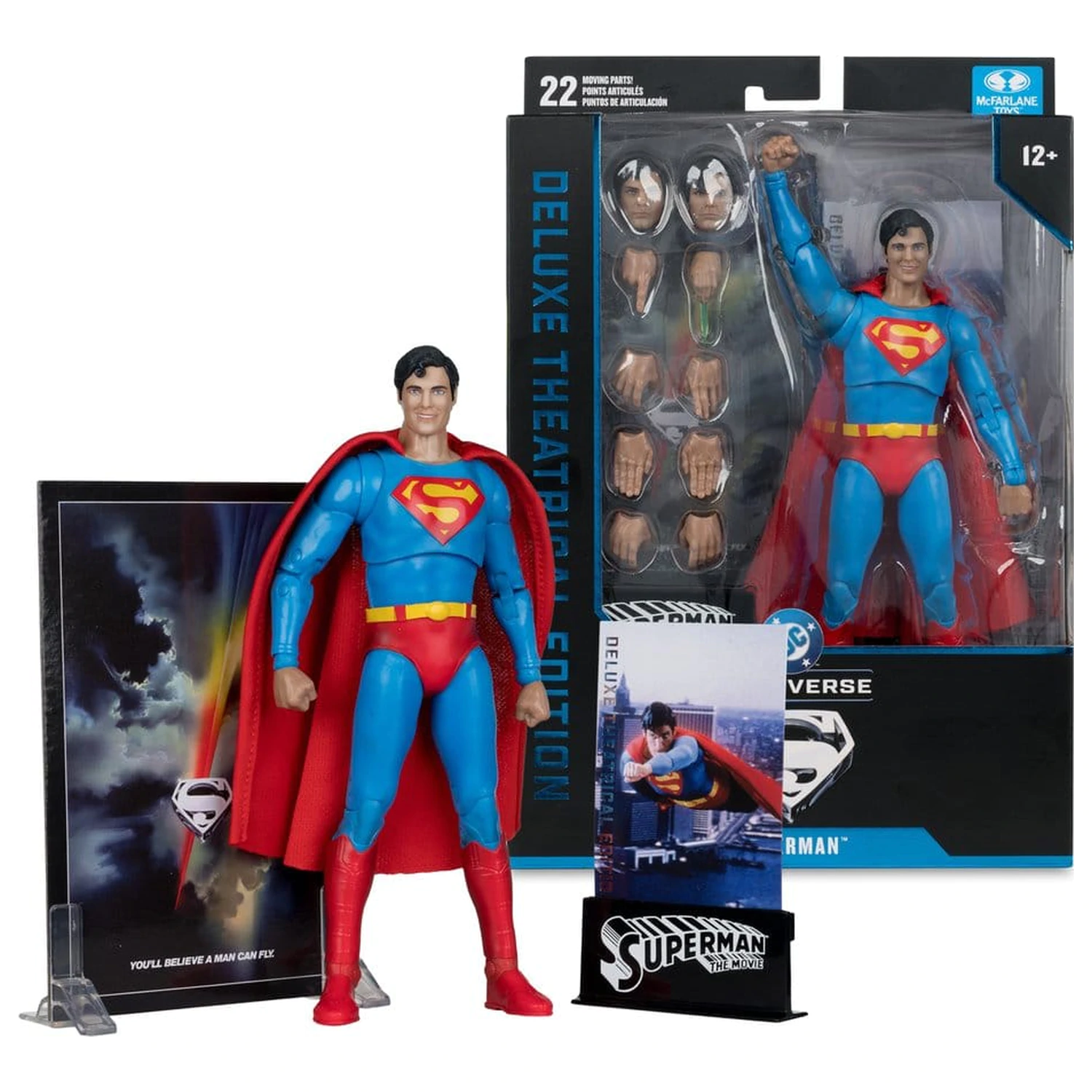 Superman (1978) DC Multiverse Deluxe Theatrical Edition Action Figure Superman 19 cm product photo