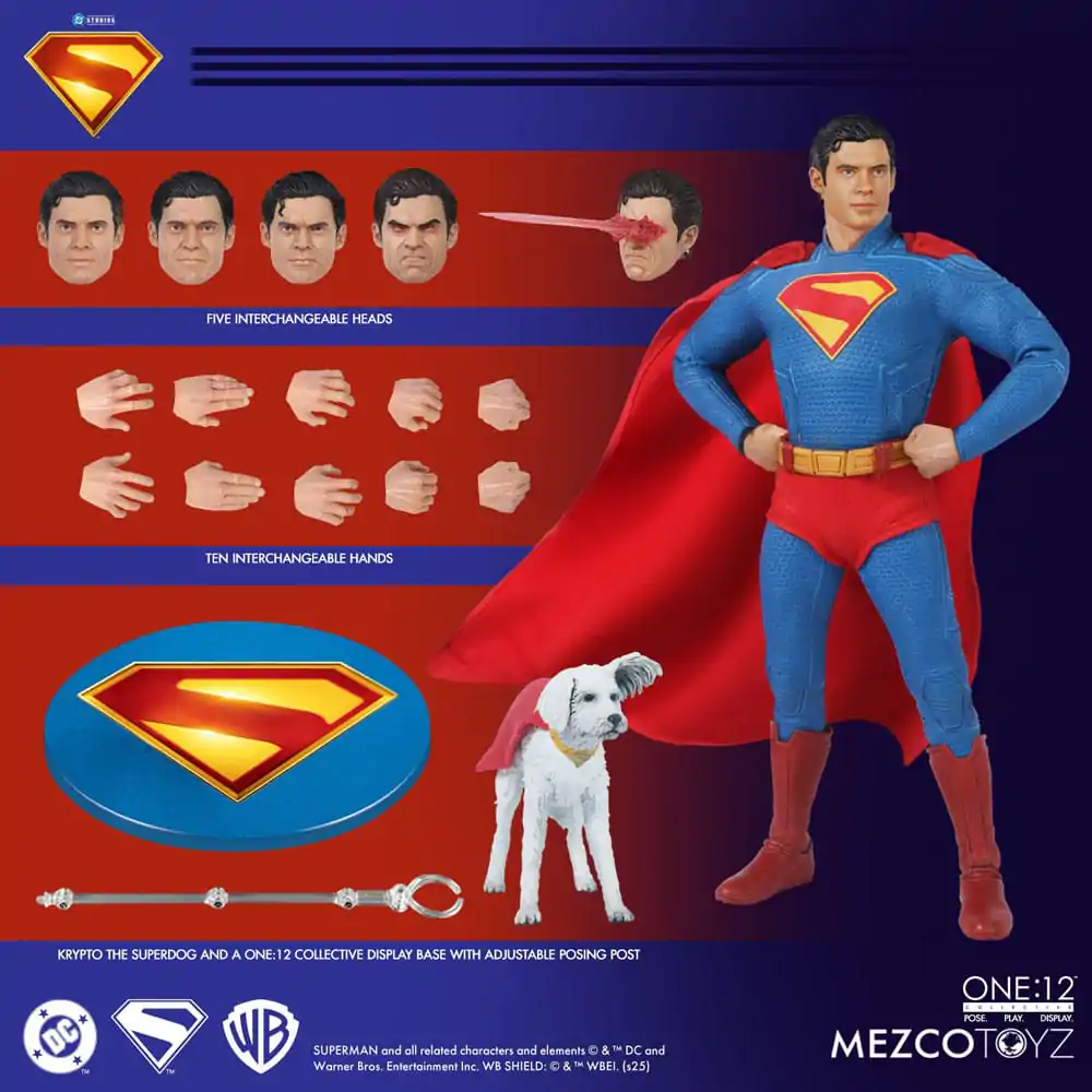 Superman (2025) Action Figure 1/12 Superman 17 cm product photo