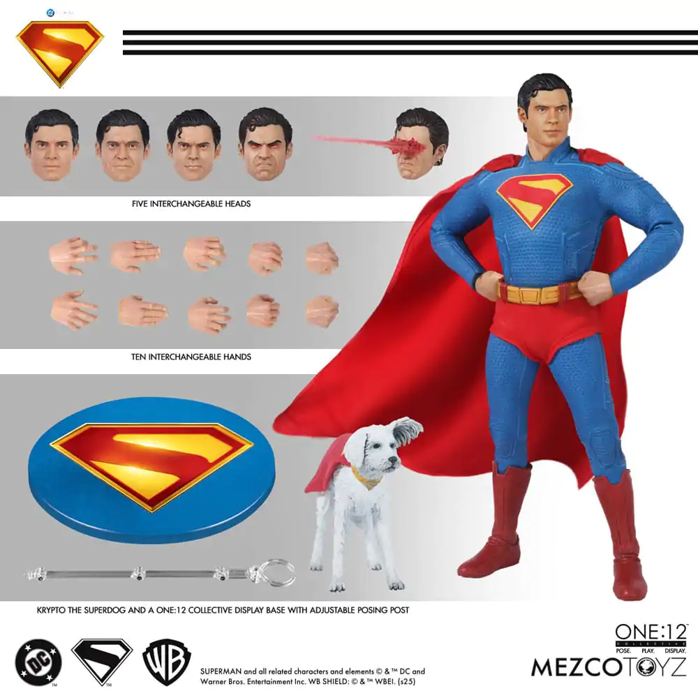 Superman (2025) Action Figure 1/12 Superman 17 cm product photo