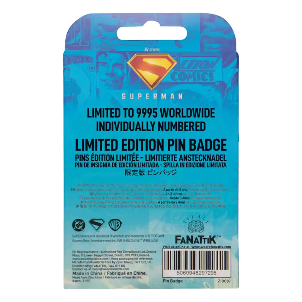Superman 2025 Pin Badge Daily Planet product photo