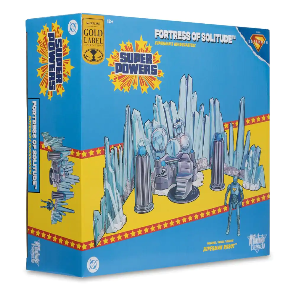 Superman (2025) DC Direct Playset Fortress of Solitude with Superman Robot product photo