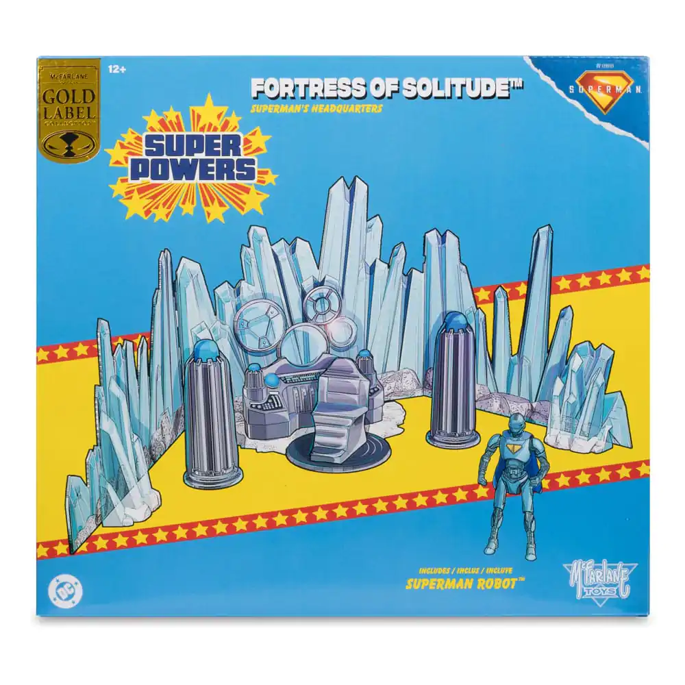 Superman (2025) DC Direct Playset Fortress of Solitude with Superman Robot product photo