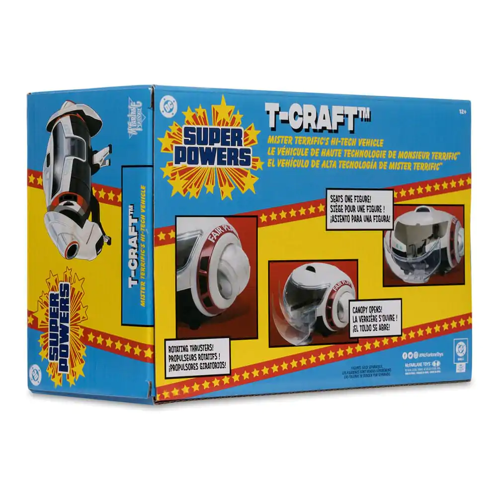 Superman (2025) DC Direct Super Powers Vehicle T-Craft 11 cm product photo