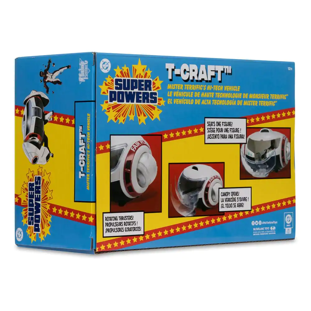 Superman (2025) DC Direct Super Powers Action Figure with Vehicle Mr. Terrific &amp; T-Craft product photo