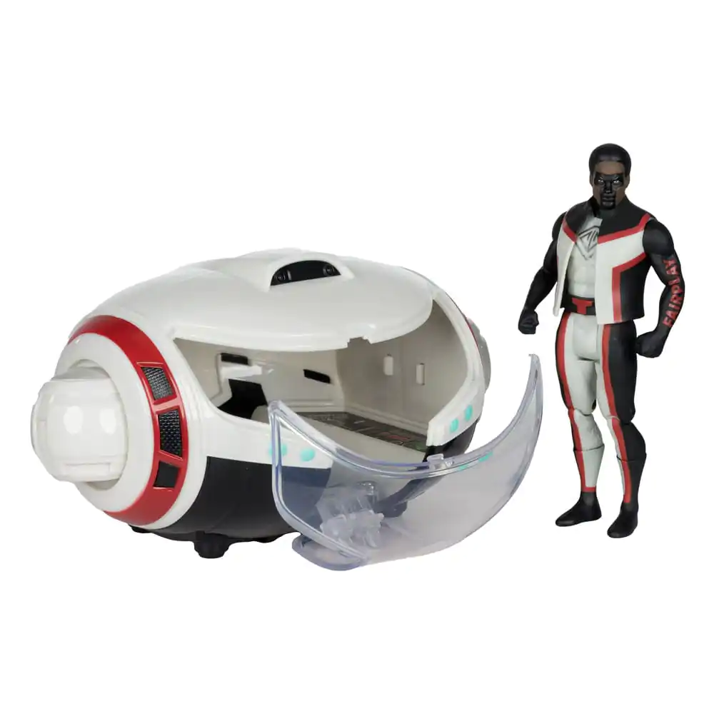 Superman (2025) DC Direct Super Powers Action Figure with Vehicle Mr. Terrific &amp; T-Craft product photo