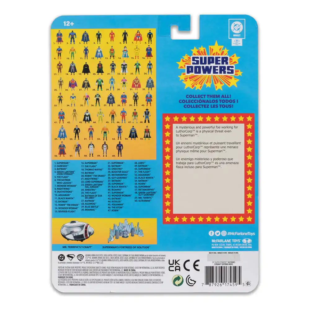 Superman (2025) DC Direct Super Powers Action Figure Ultraman 12 cm product photo