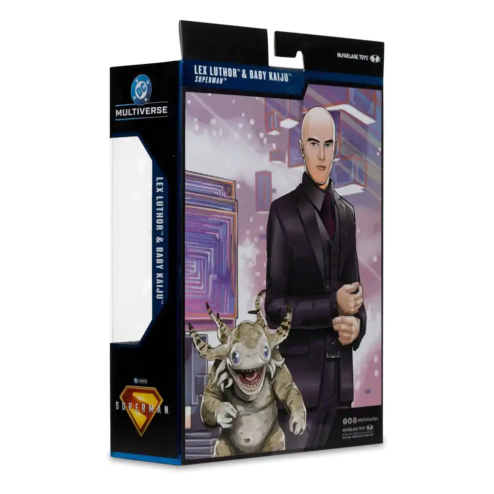Superman (2025) DC Multiverse Deluxe Action Figure Lex Luthor with Baby Kaiju (Deluxe Theatrical Edition) 18 cm product photo