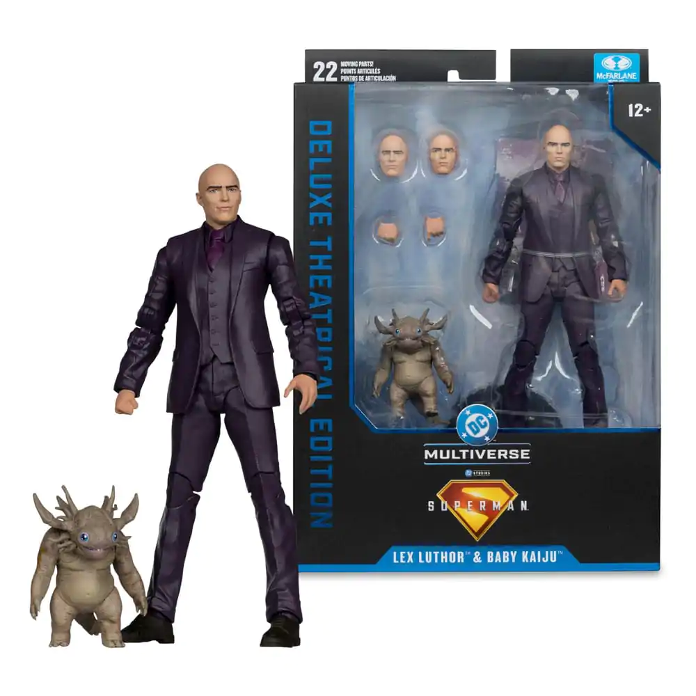 Superman (2025) DC Multiverse Deluxe Action Figure Lex Luthor with Baby Kaiju (Deluxe Theatrical Edition) 18 cm product photo