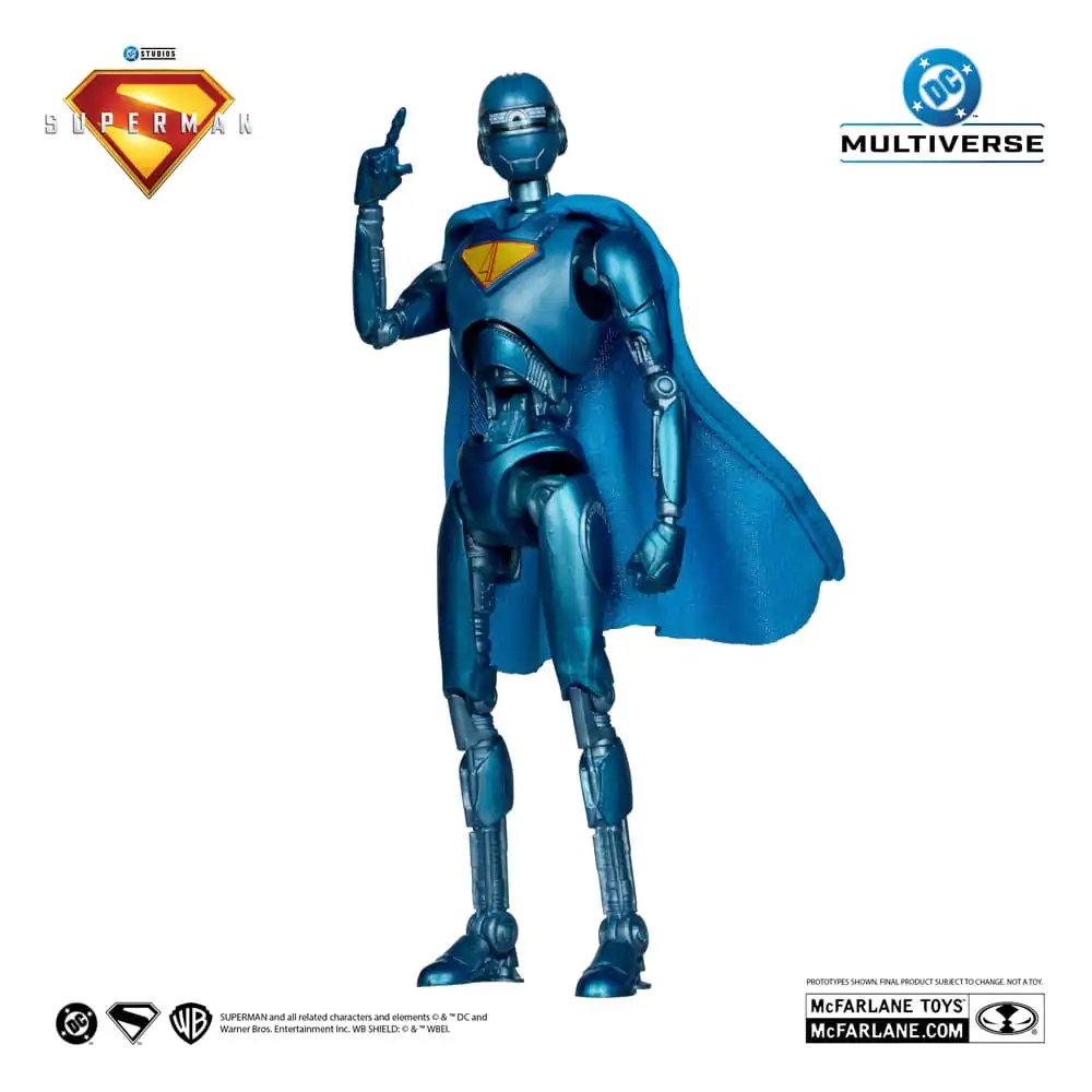 Superman (2025) DC Multiverse Deluxe Action Figure Superman Robot (Red Platinum Edition) 18 cm product photo
