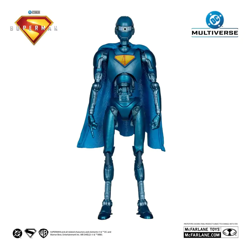 Superman (2025) DC Multiverse Deluxe Action Figure Superman Robot (Red Platinum Edition) 18 cm product photo