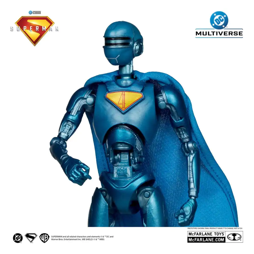Superman (2025) DC Multiverse Deluxe Action Figure Superman Robot (Red Platinum Edition) 18 cm product photo