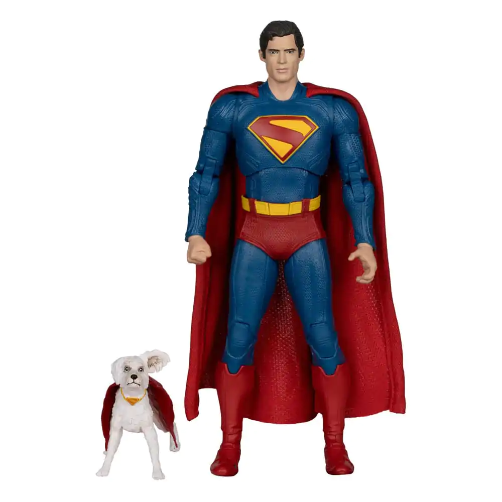 Superman (2025) DC Multiverse Deluxe Action Figure Superman with Krypto the Super Dog 18 cm product photo