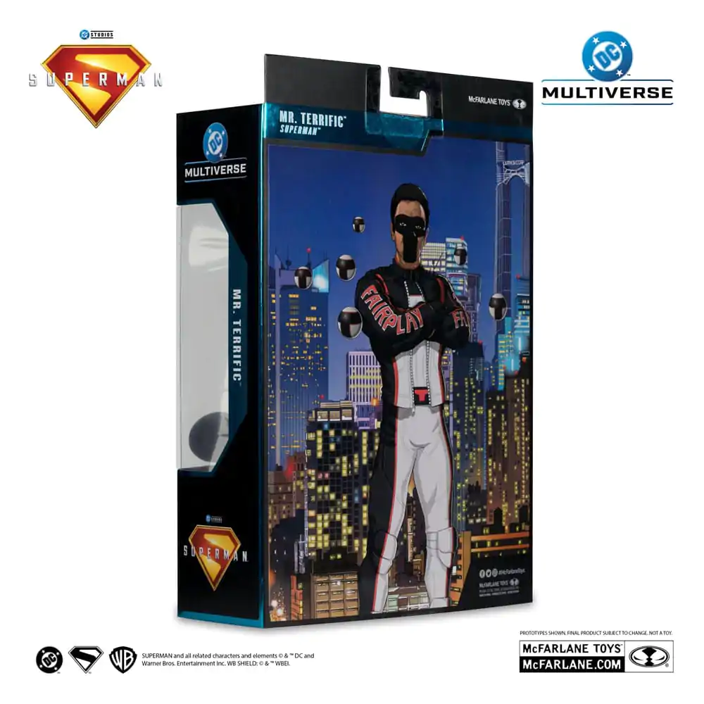 Superman (2025) DC Multiverse Deluxe Theatrical Edition Action Figure Mr. Terrific (Red Platinum Edition) 18 cm product photo