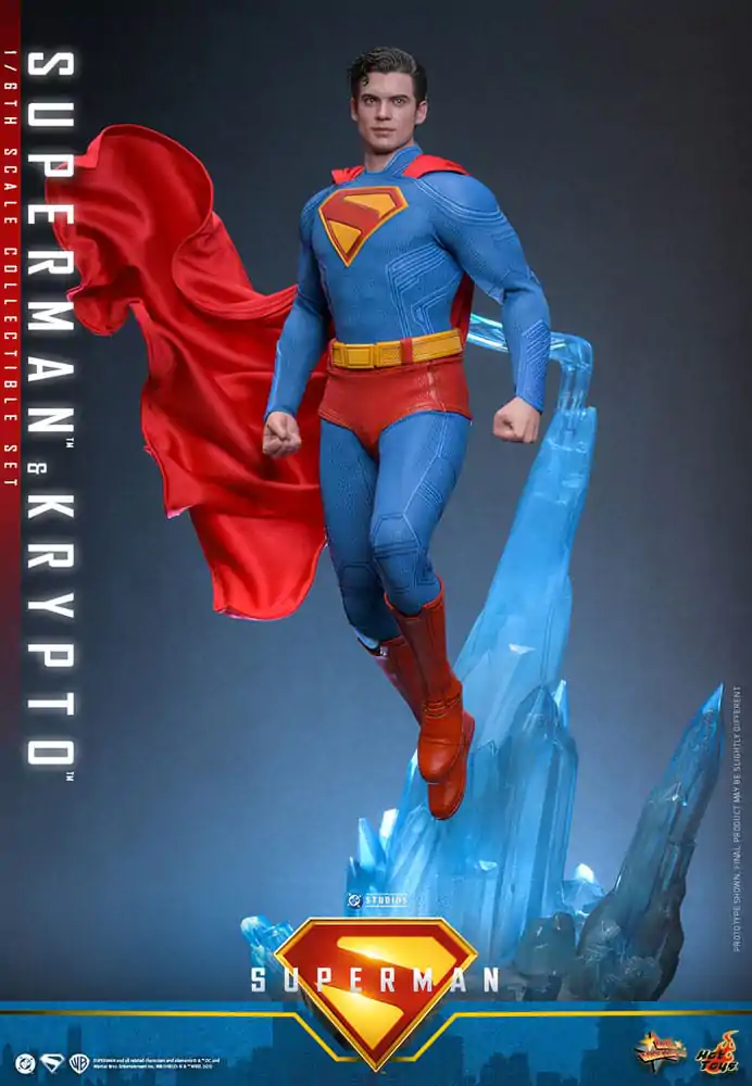 Superman (2025) Movie Masterpiece Action Figure 1/6 Superman &amp; Krypto 33 cm product photo