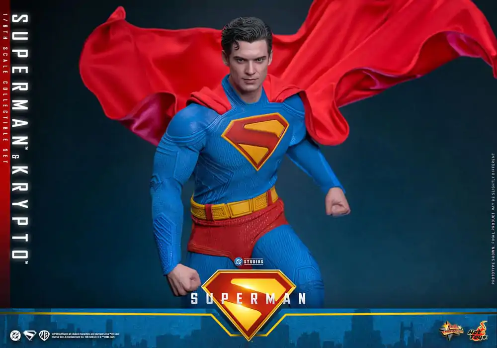 Superman (2025) Movie Masterpiece Action Figure 1/6 Superman &amp; Krypto 33 cm product photo