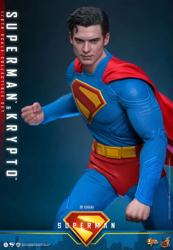 Superman (2025) Movie Masterpiece Action Figure 1/6 Superman &amp; Krypto 33 cm product photo