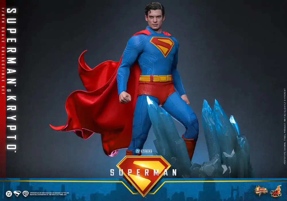 Superman (2025) Movie Masterpiece Action Figure 1/6 Superman &amp; Krypto 33 cm product photo