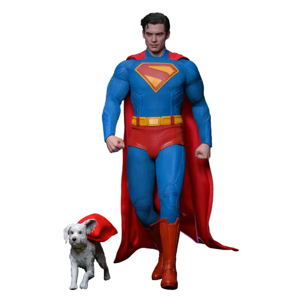 Superman (2025) Movie Masterpiece Action Figure 1/6 Superman &amp; Krypto 33 cm product photo