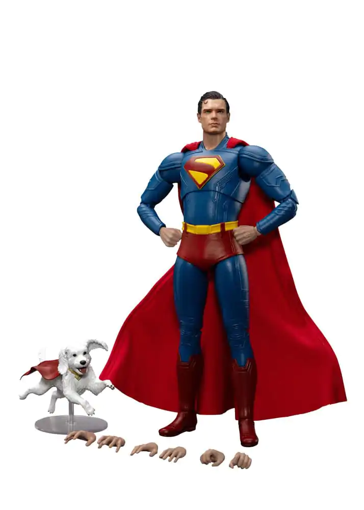 Superman (2025) Action Figure Superman &amp; Krypto 21 cm product photo