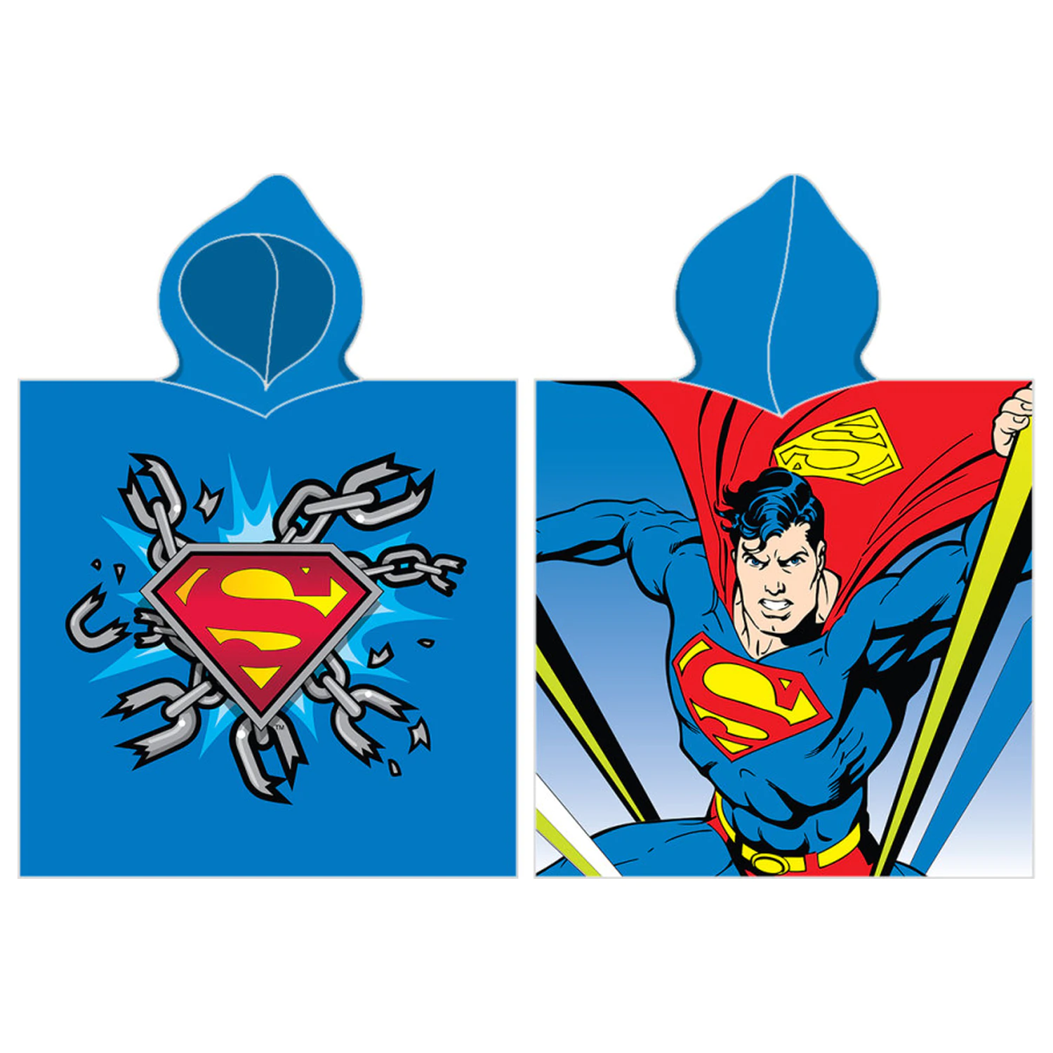 Superman Chain beach towel poncho product photo