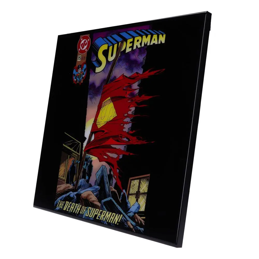Superman Crystal Clear Picture The Death of Superman 32 x 32 cm product photo