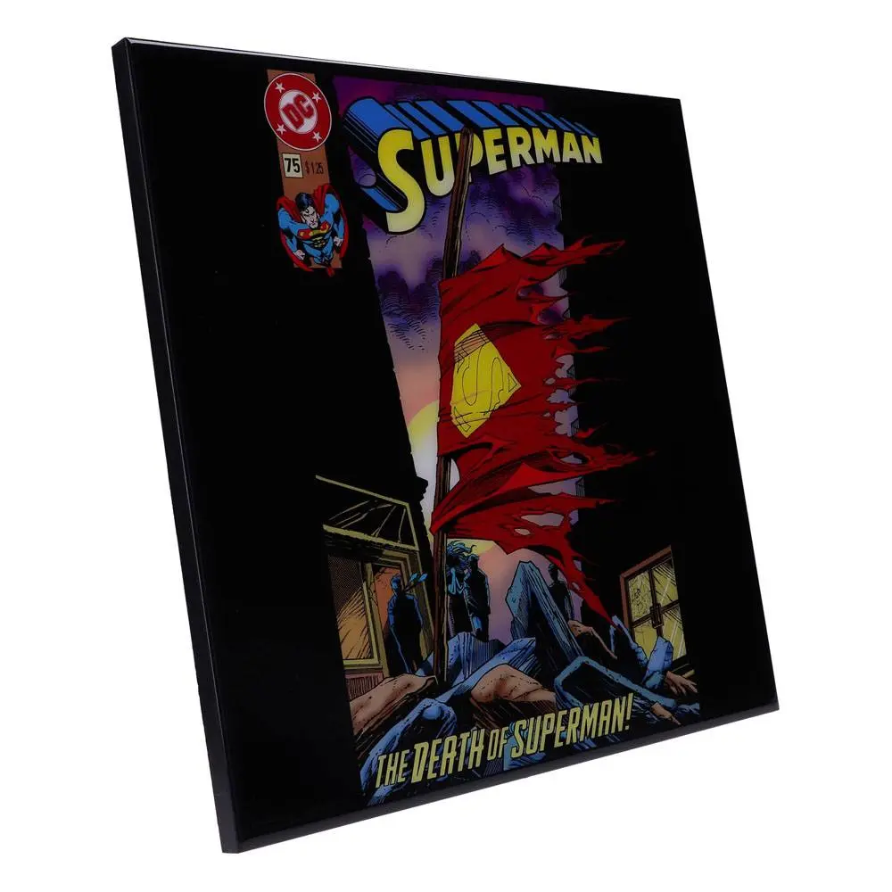 Superman Crystal Clear Picture The Death of Superman 32 x 32 cm product photo