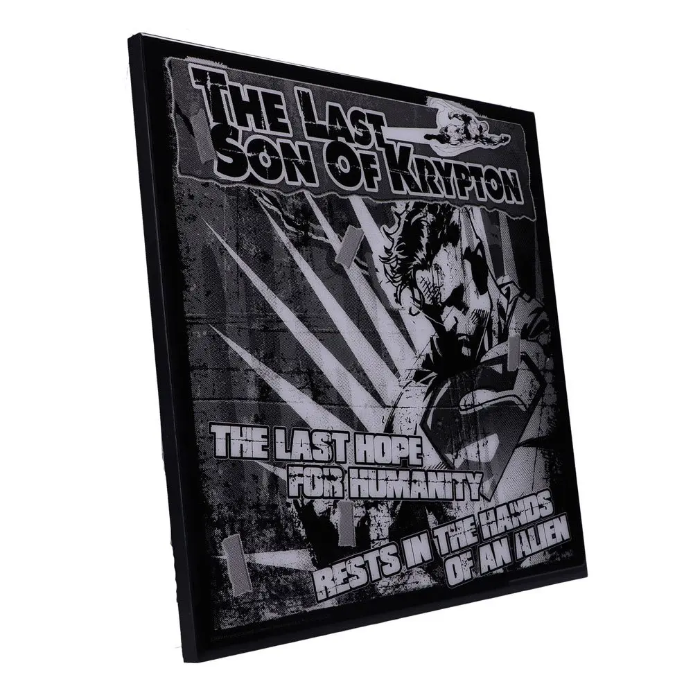 Superman Crystal Clear Picture The Last Son of Krypton 32 x 32 cm product photo