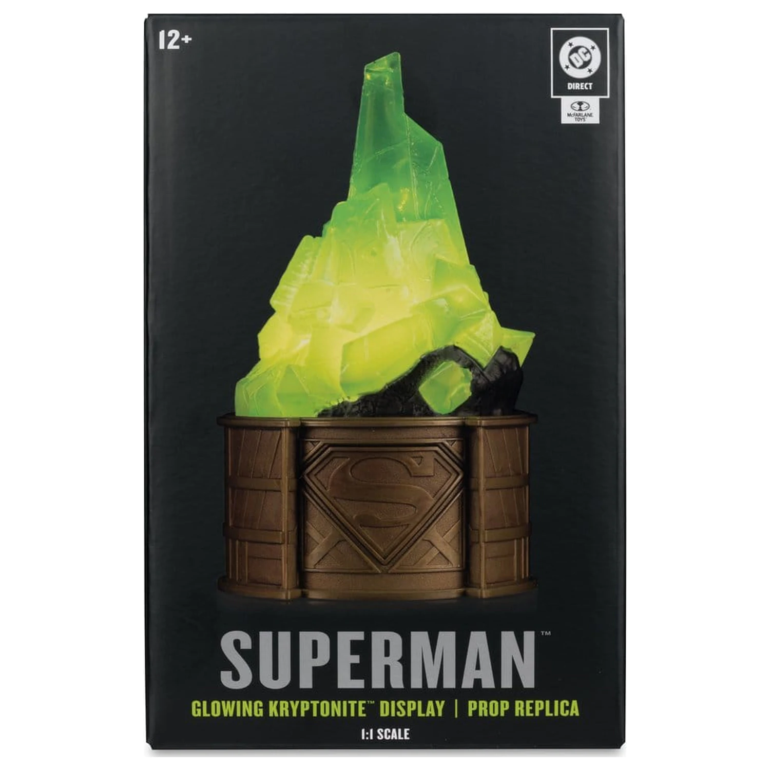 Superman DC Direct Replica 1/1 Kryptonite Display (Gold Label) 18 cm product photo