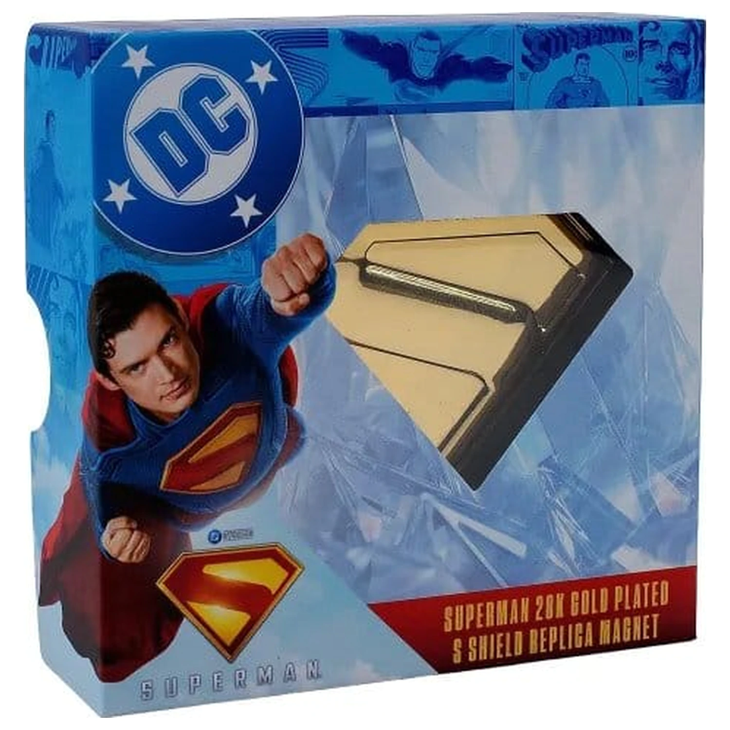Superman Gold Shield Replica Magnet product photo