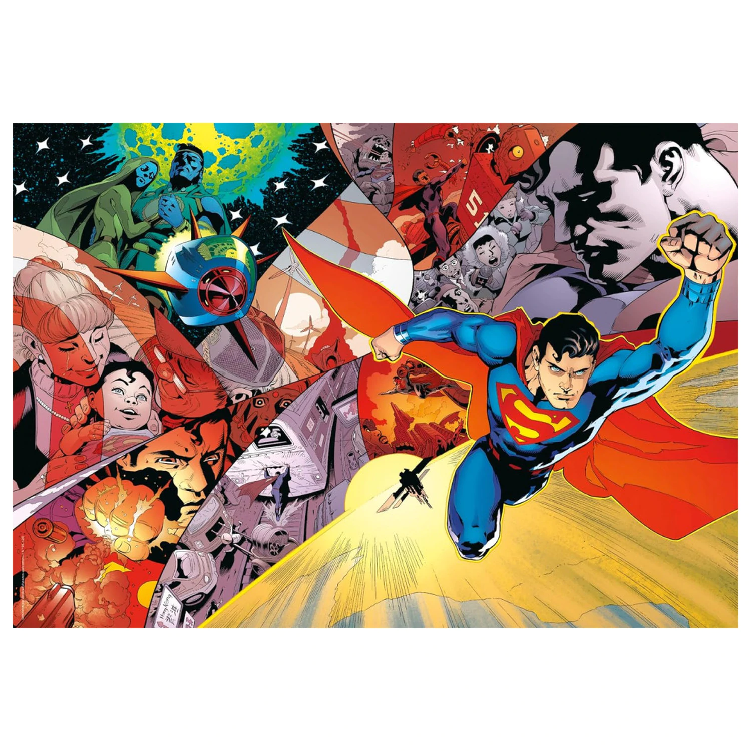 Superman Hope Rising 104-piece Super puzzle product photo