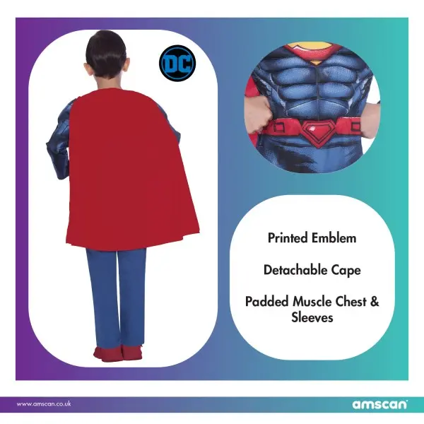 Superman Costume Age 10-12 product photo