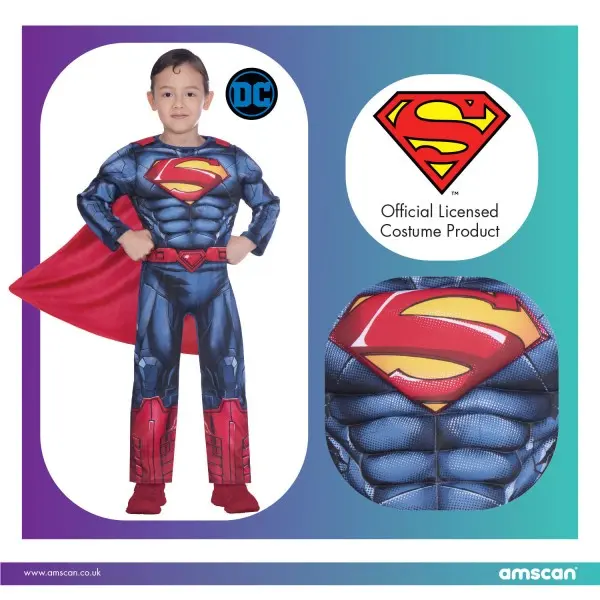 Superman Costume Age 10-12 product photo