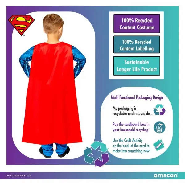 Superman costume 8-10 years product photo