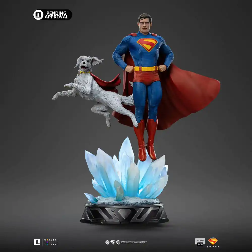 Superman Legacy Art Scale Statue 1/10 Superman & Krypto 32 cm product photo