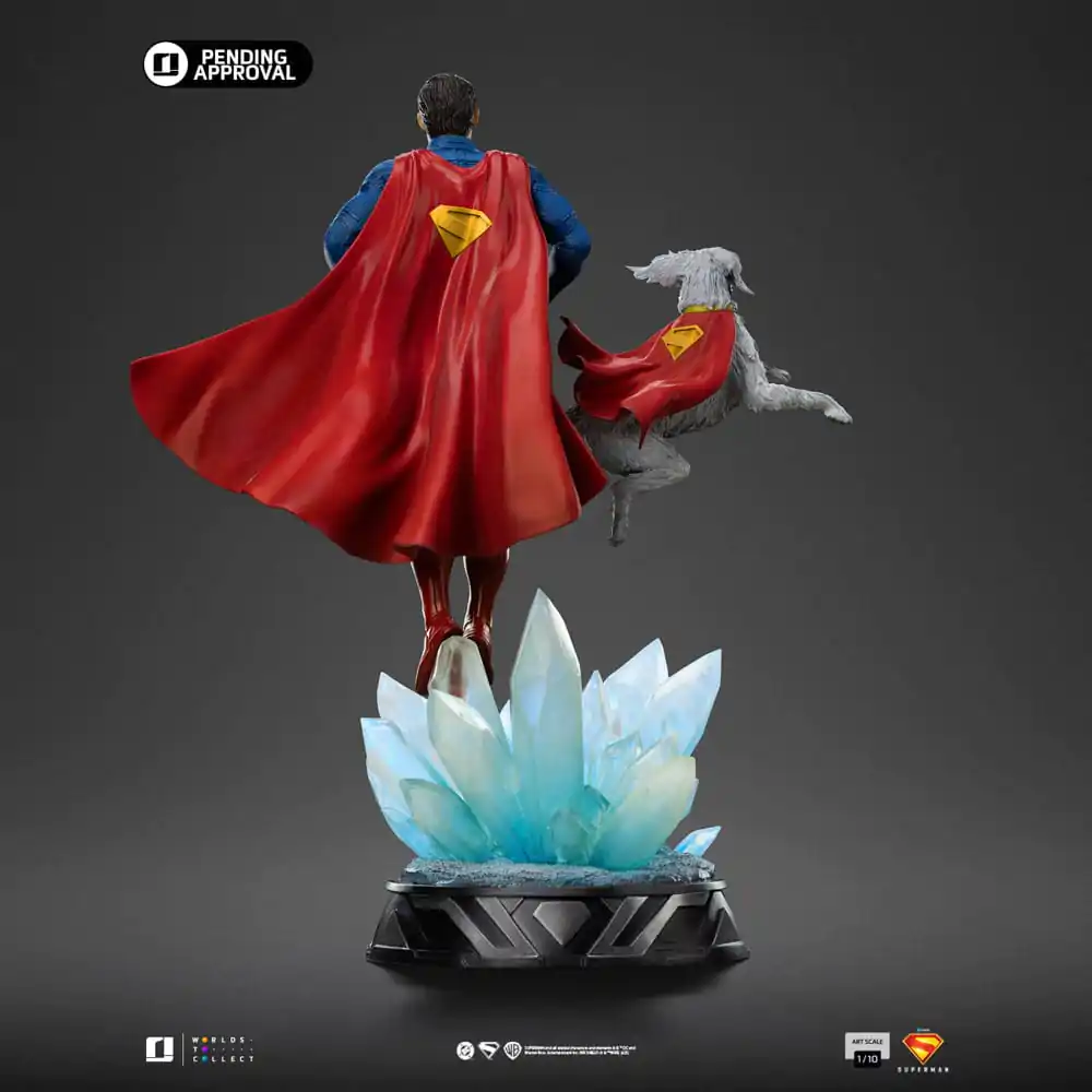 Superman Legacy Art Scale Statue 1/10 Superman & Krypto 32 cm product photo