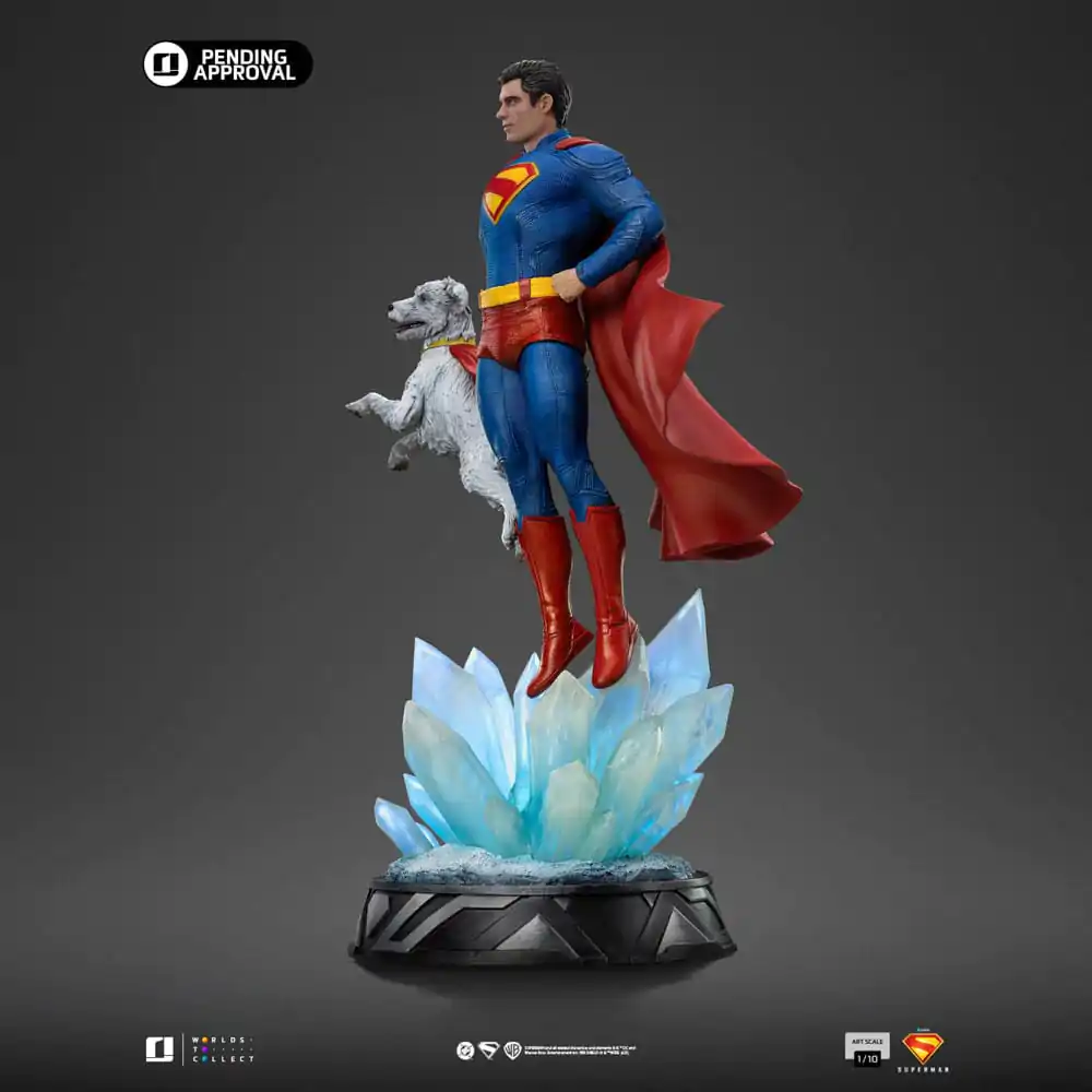 Superman Legacy Art Scale Statue 1/10 Superman & Krypto 32 cm product photo