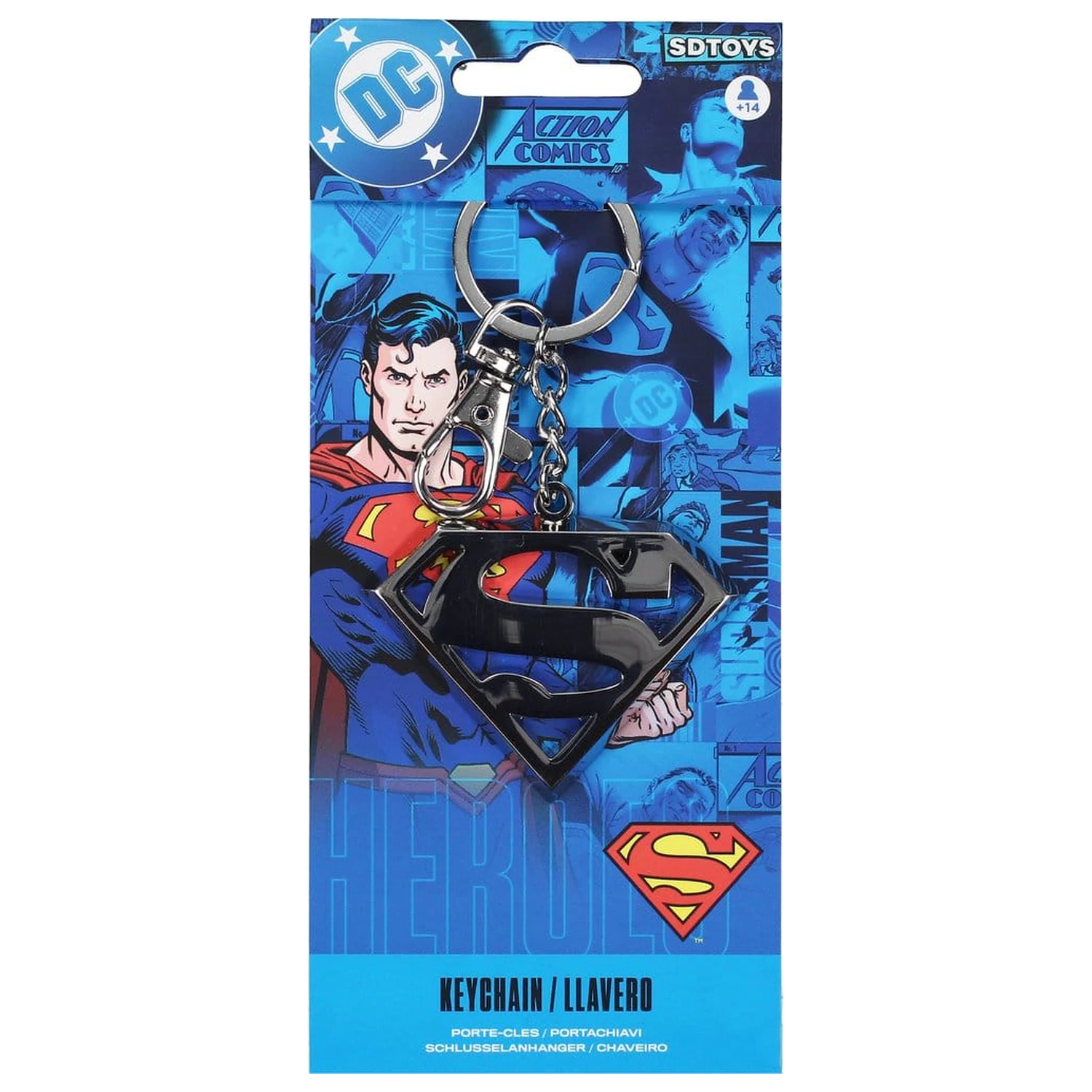 Superman Metal Keychain product photo