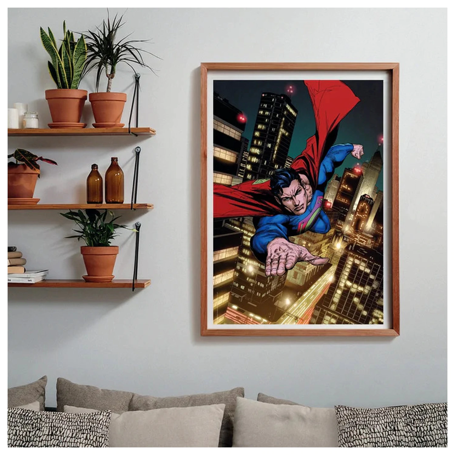 Superman Night 1000-piece Compact Puzzle product photo